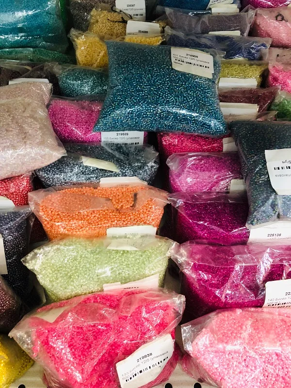12/0 яркие акриловые бусины круглой формы 1 упаковка 500 грамм одного цвета белый