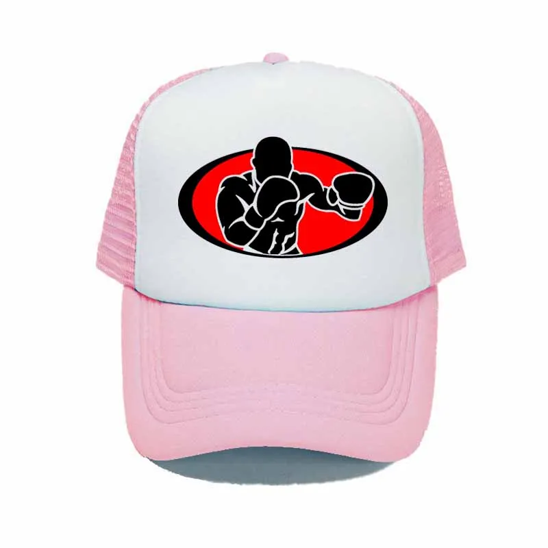YY30307 Для женщин и мужчин Kick Boxing летняя кепка-бейсболка бокс фитнес Бейсболка Спорт Pugilism Boxer Fans Trucket hats YY303 - Цвет: YY30307