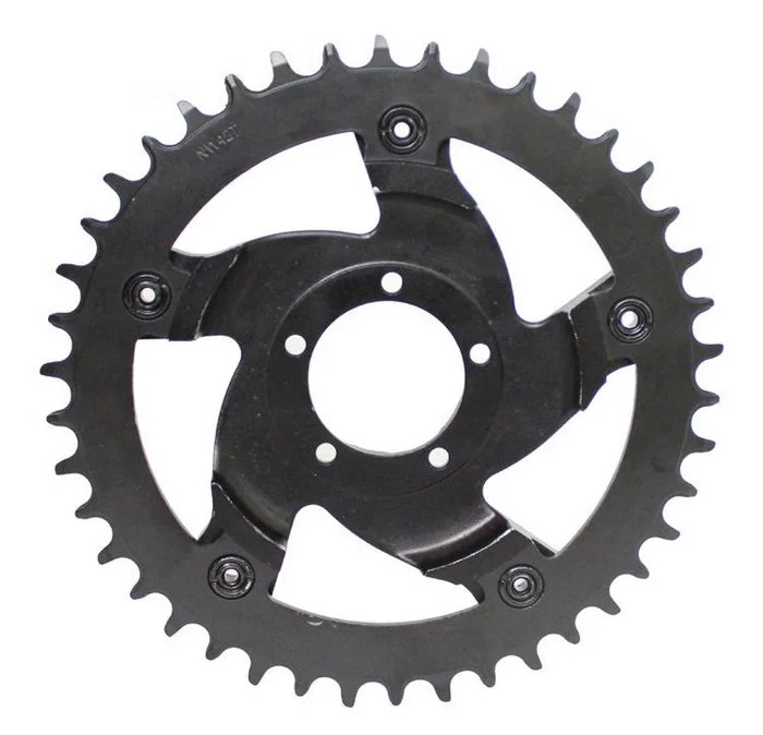 40T 42T 44T Chianwheel для Bafang 8Fun 48V 1000W BBSHD BBS03B комплекты среднего привода электрический
