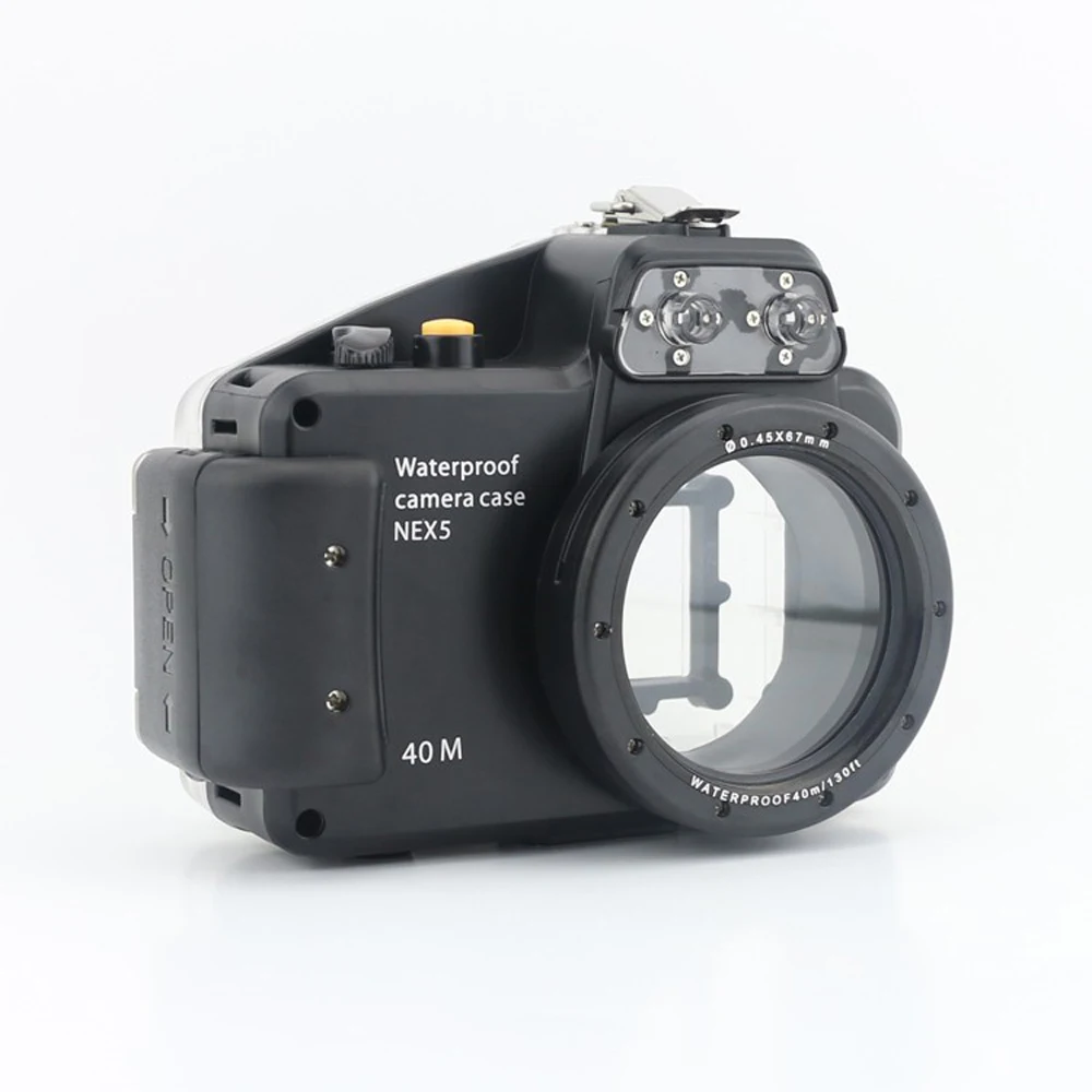 Водонепроницаемый чехол Meikon 40 м/130 футов для камеры дайвинга Sony Nex 5 Nex5 объектив 16