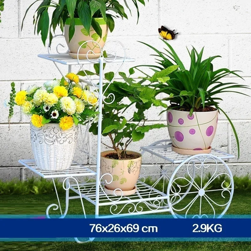Dekorasyon Saksisi открытый Сера полки Terrasse украшения Garten Dekoration Balkon Balcon балкон цветок