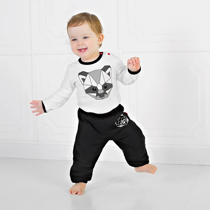 Боди с длинным рукавом 'Panda baby' Bossa Nova 580B-351 | Мать и ребенок