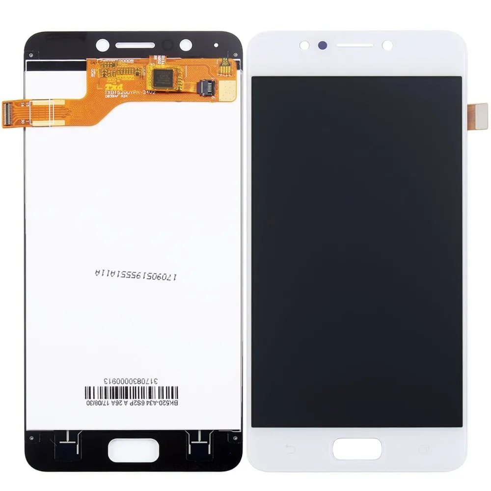 Для Asus Zenfone 4 Max ZC520KL X00HD ЖК-дисплей кодирующий преобразователь сенсорного экрана в