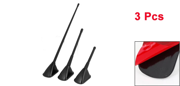 UXCELL 3 в 1 черная пластиковая внешняя Fm Am пустышка антенна для авто|dummy antenna|am