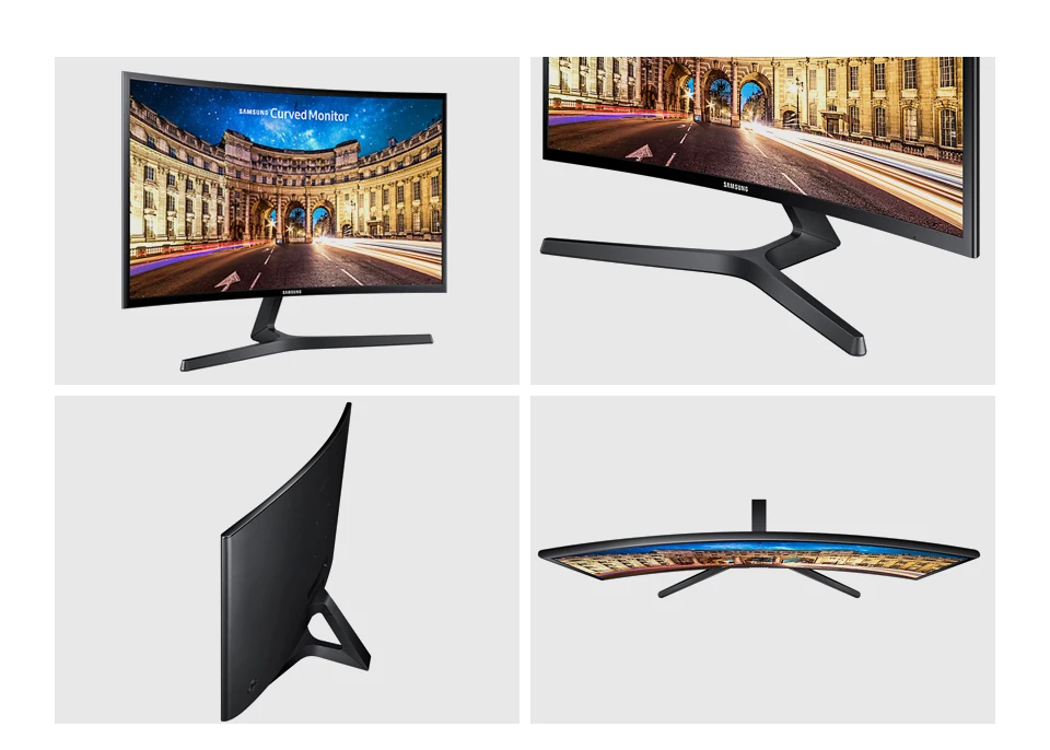 Монитор Samsung 23." C24F396FHI изогнутый чёрный