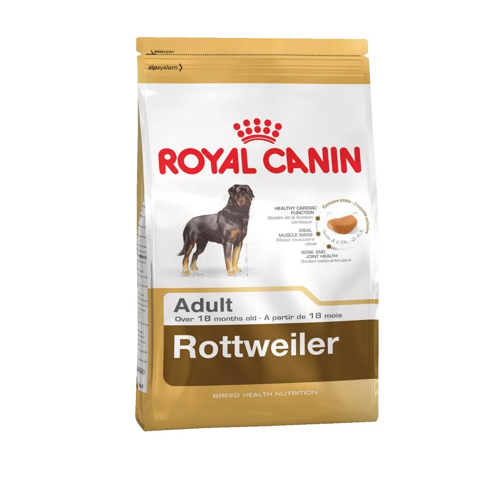 Royal Canin Rottweiler Adult корм для взрослых собак породы ротвейлер 12 кг|Сухой собак| |