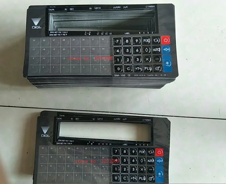 Keyboard film for digi sm-100B scale retail / sm100B overlays (Russian Version) | Компьютеры и офис