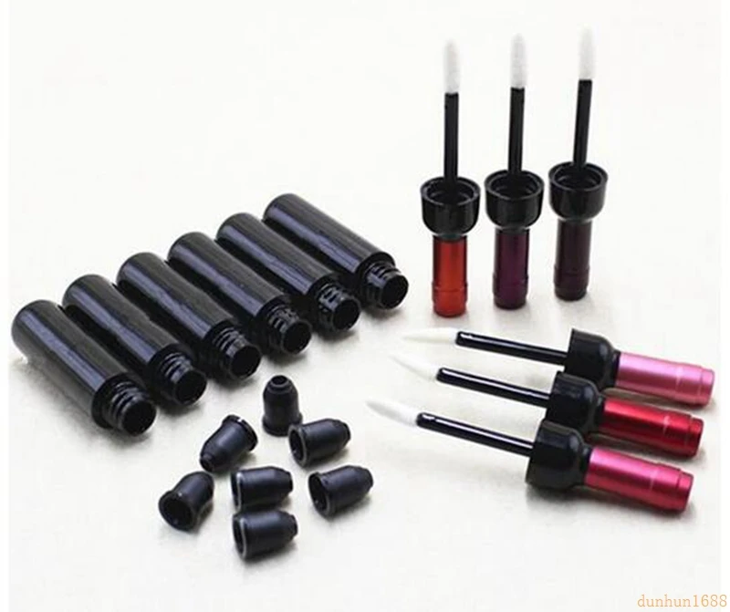 

200PCS New Arrival Empty Lipstick Wine Bottle 5ml Lip Gloss Tube Plastic DIY Lip Gloss Refillable Bottle #5677