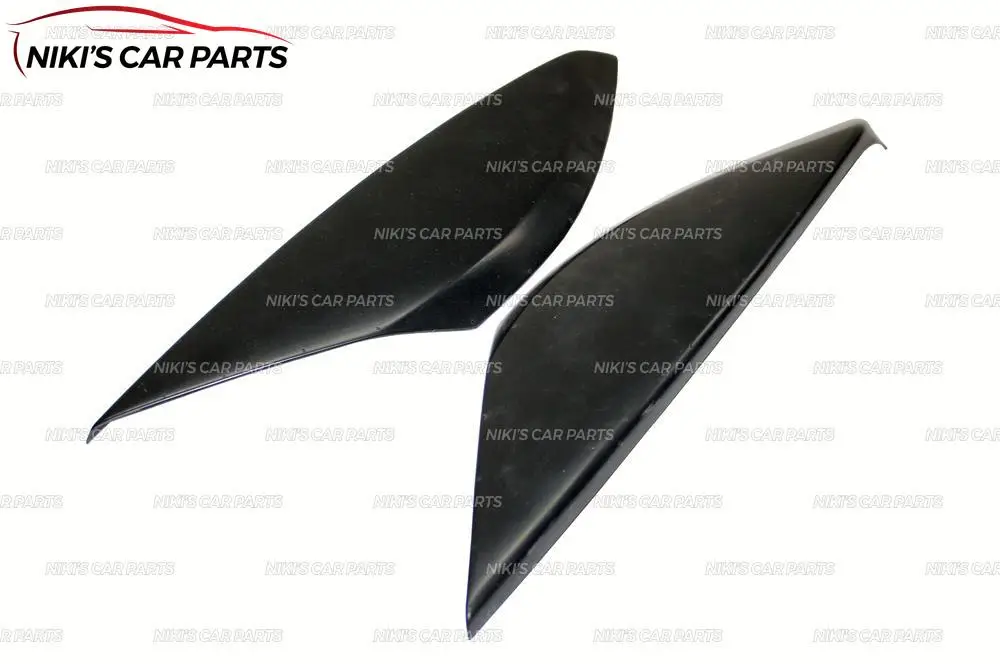 Брови на фары для Renault Sandero/Stepway 2009-2013 ABS пластиковые реснички ресницы формовочные украшения автомобиля Стайлинг тюнинг