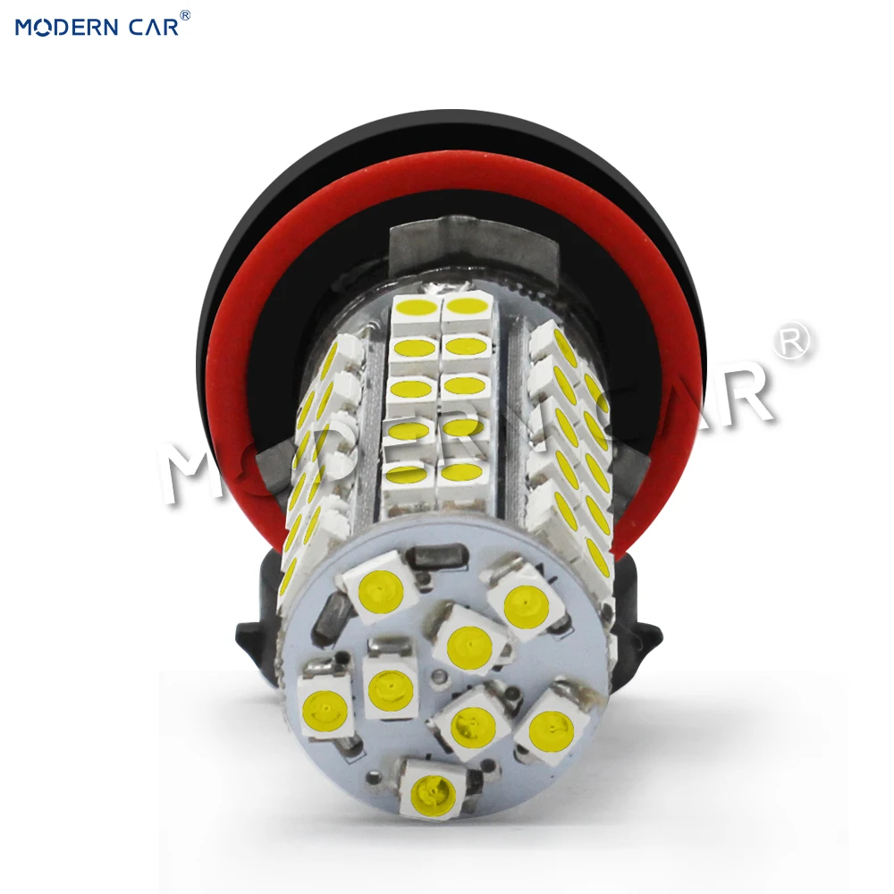 MODERN CAR 2x 2000Lm H11 Led Car Light Bulbs h8 h9 1210 68SMD Fog Lamp Bulb 6000K White DRL Side Signal Lights Headlamp | Автомобили и