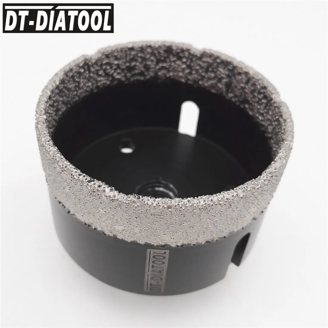 DT-DIATOOL 68 мм сухой вакуумный паяный Алмазный сверлильный сердечник кольцевая пила Профессиональный сверлильный гранит мраморная плитка рез... от AliExpress RU&CIS NEW