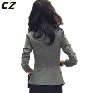 Серый женский костюм с длинным рукавом в Новом Модном стиле S/M/L/XL nrjC3180-6509-60g |
