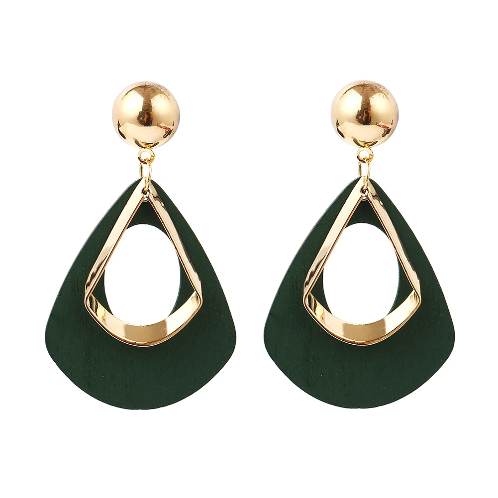 Модные элегантные полые уха водослива Для женщин мотаться Висячие серьги