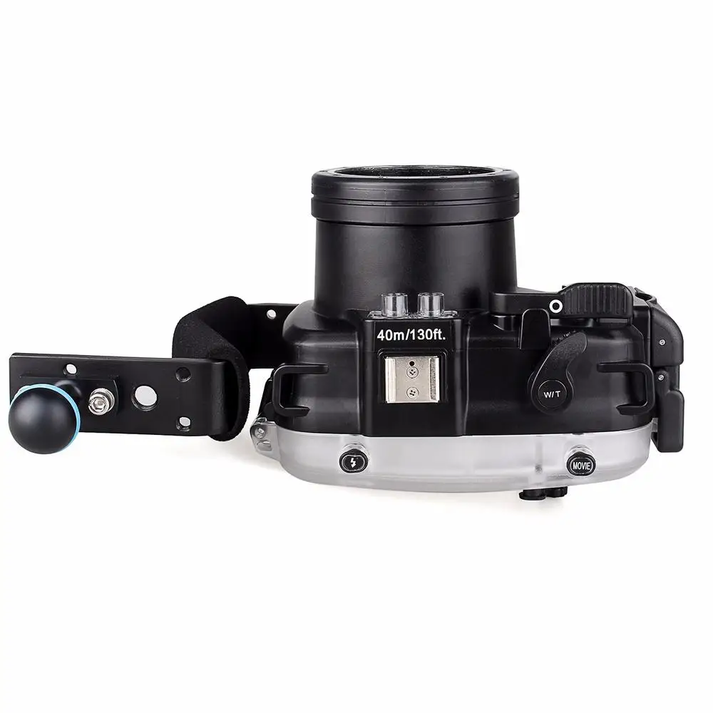 40 м/130 футов корпус камеры для подводного дайвинга Sony A5000 16-50 мм водонепроницаемый