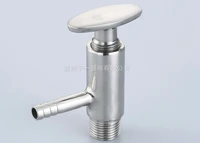 free shipping sanitary tri clamp sample valve 1 5 tri clamp x 10mm hose barb