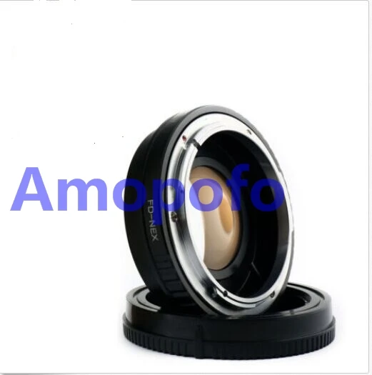 

FD-NEX Focal Reducer Speed Booster Adapter for Canon FD mount Lens to for Sony NEX E NEX-F3 NEX-7 NEX-5N NEX-C3 NEX-3 NE