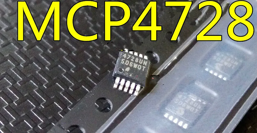 5 шт 20 MCP4728UN MCP4728 E/UN 4728UN MSOP 10|Запасные части| |