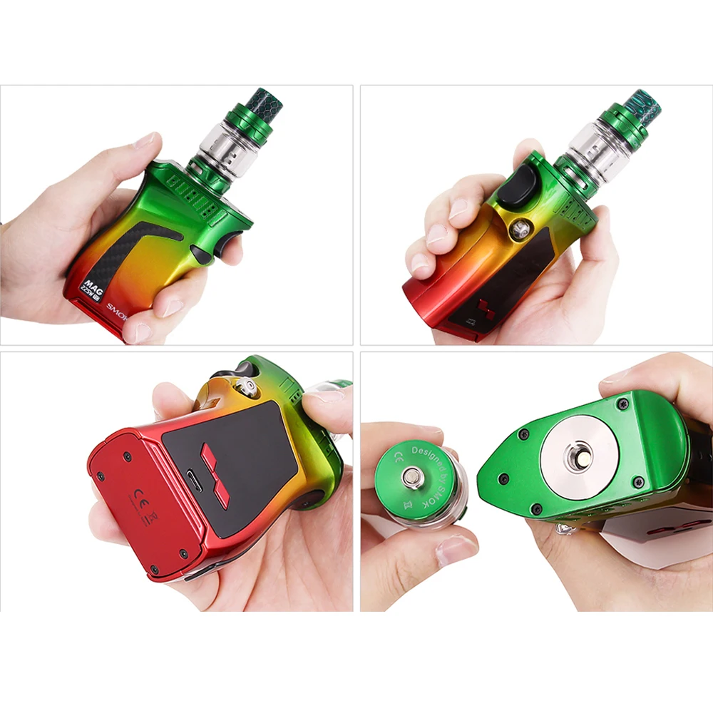 Оригинальный набор SMOK Mag с 225 Вт коробкой мод и 8 мл TFV12 Prince Tank испаритель вейп