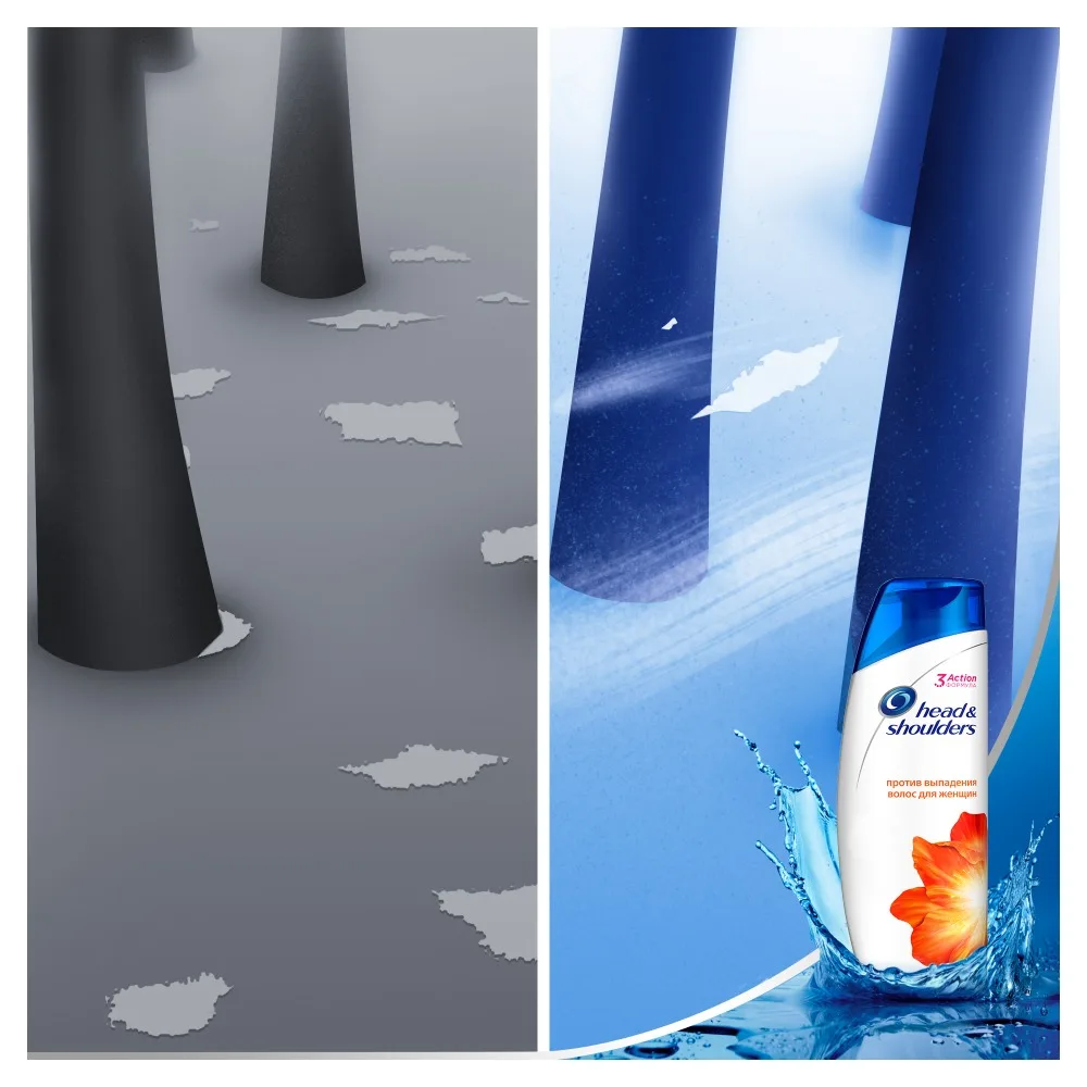 Шампунь против перхоти Head & Shoulders Против выпадения волос для женщин 400 мл.|anti-dandruff shampoo|head shouldershair shampoo |