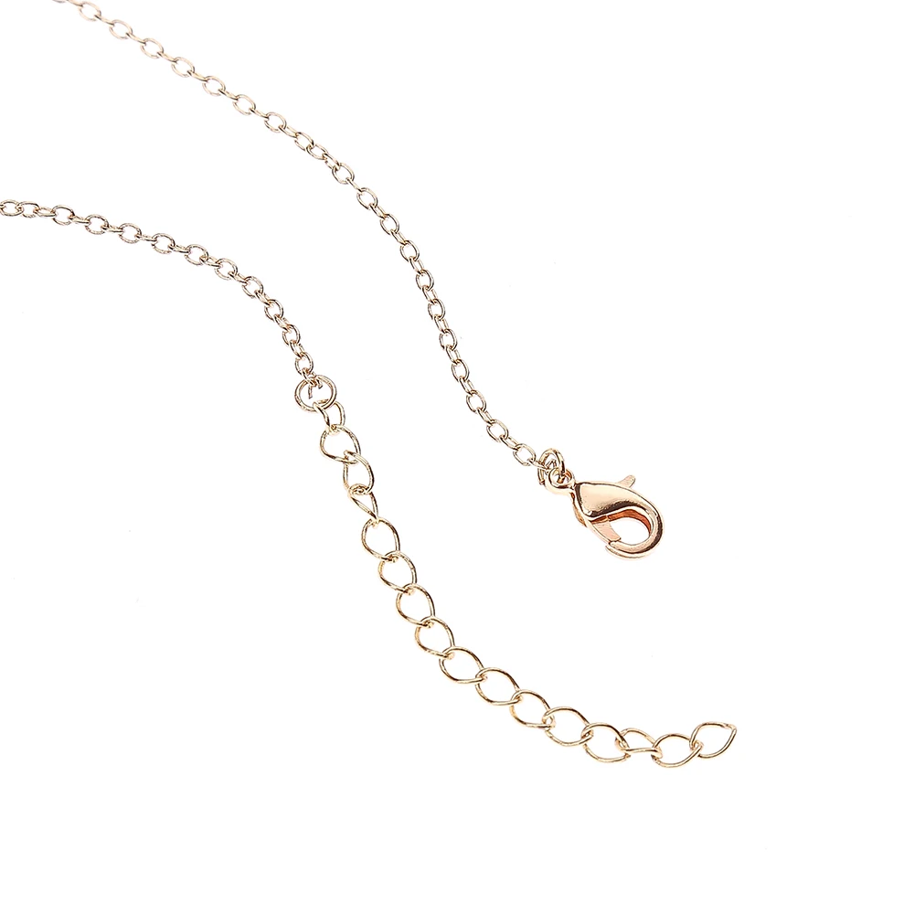 Lureme милое металлическое легкое ожерелье с Фламинго ручной работы для женщин и