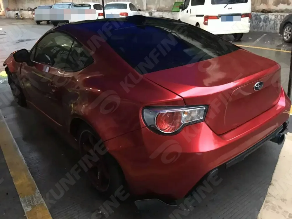 Автомобильный Стайлинг обертка Аврора красная Автомобильная виниловая пленка