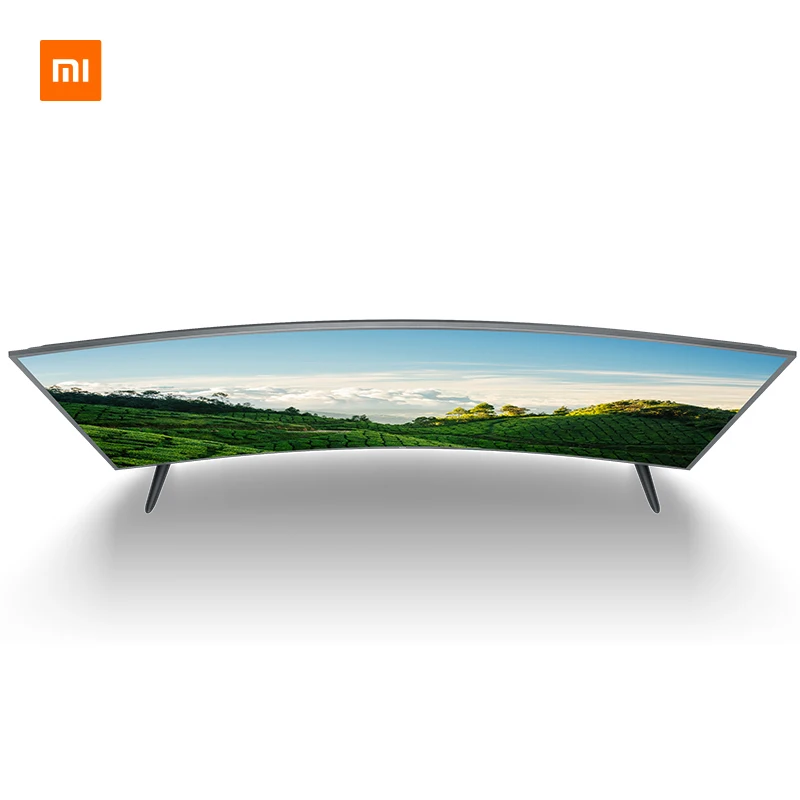 Xiaomi Smart 4S 55 дюймов 4000R изогнутый 4K HDR экран ТВ комплект wifi ультра тонкий 2 ГБ + 8 Гб