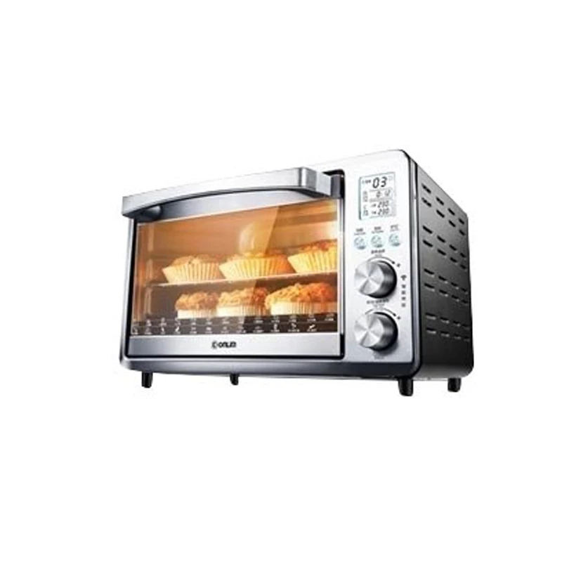 Мини печь GEMLUX GL OR 1555 (Мощность 1500 Вт объем духовки 25 л 2 нагревательных элемента
