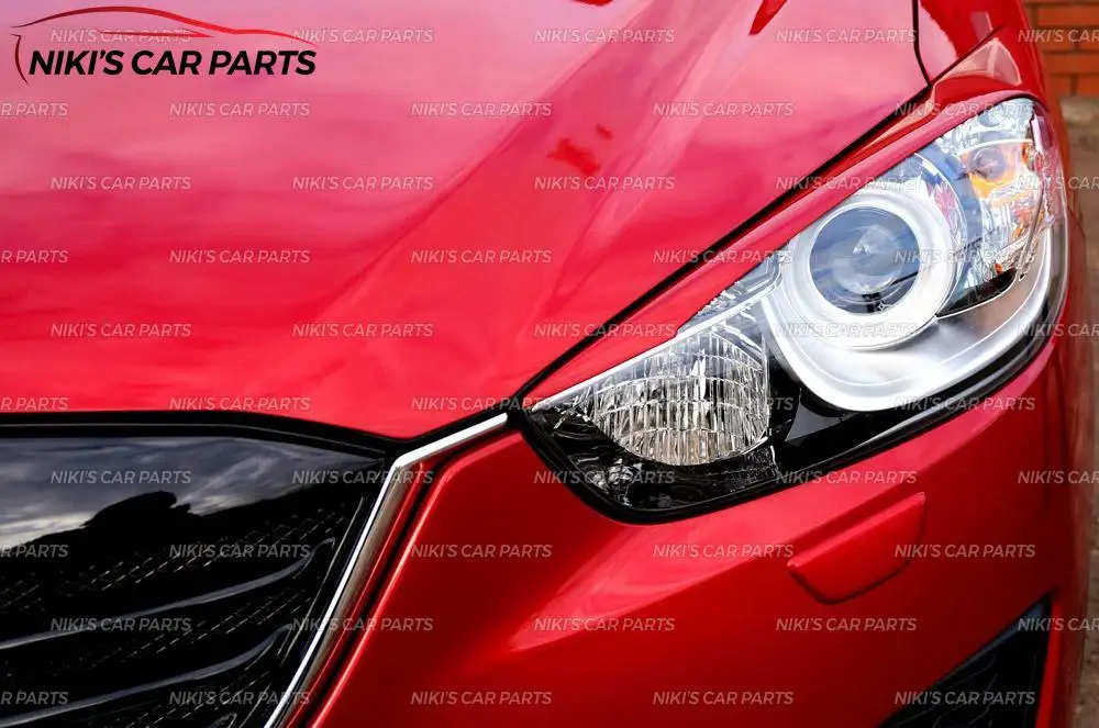 Брови на фары чехол для Mazda CX5 2011- ABS пластиковые реснички ресницы для украшения автомобиля Стайлинг тюнинг