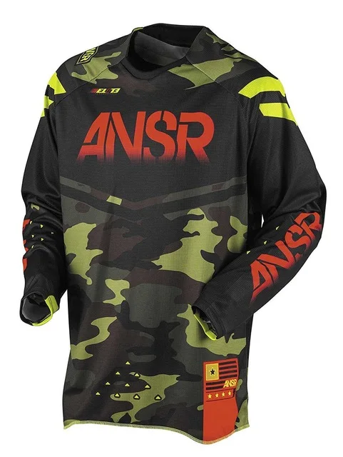 НОВЫЙ 2018 Мотокросс гонки ДЖЕРСИ Рубашка Мотоцикл С Длинным рукавом Джерси MTB Downhill