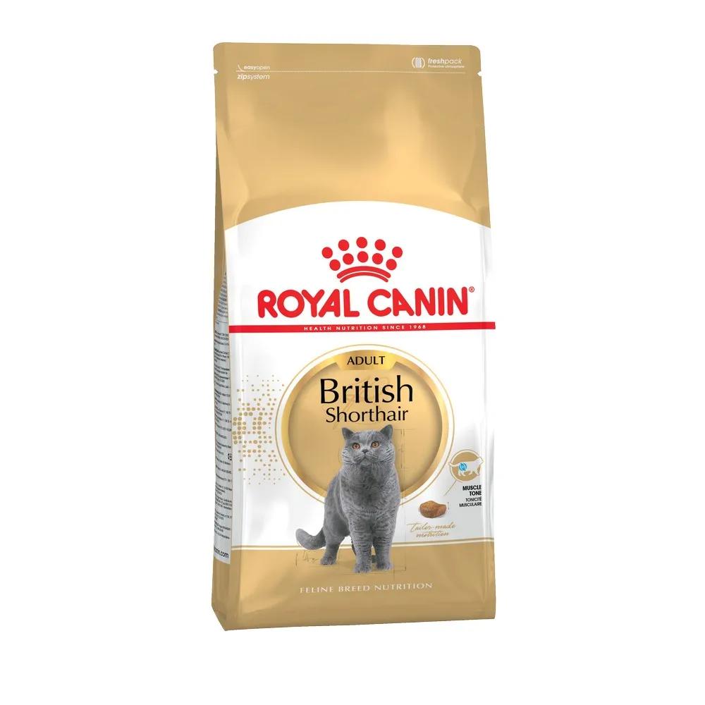 Royal Canin British Shorthair Adult корм для взрослых кошек британской короткошерстной породы 10