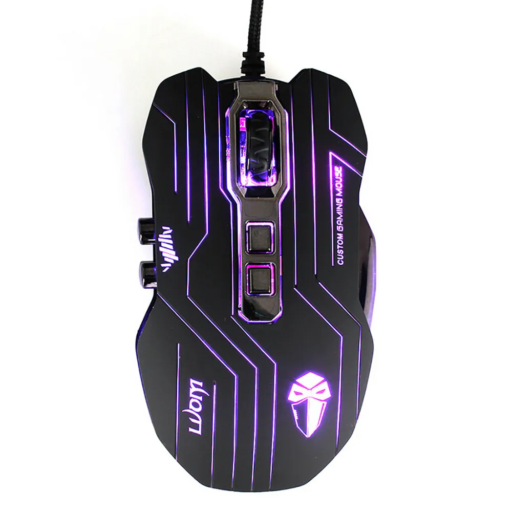 Черный Игровая мышь Redragon M601 CENTROPHORUS-3200 dpi, профессиональная Проводная игровая мышь 3200 dpi для компьютера, ПК, ноутбука, геймера, проводная USB - Цвет: Черный