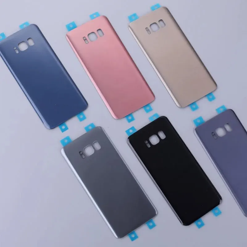 Задняя стеклянная крышка корпуса для Samsung Galaxy S8 G950 G950f сменная аккумулятора Plus G955F