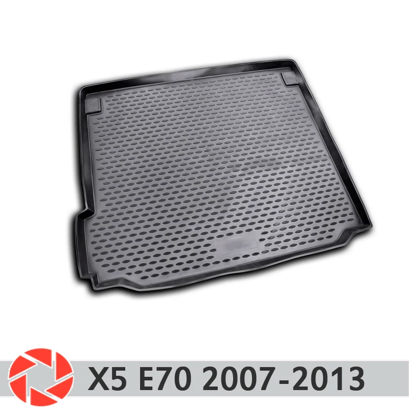 Коврик для багажника BMW X5 E70 2007-2013 Нескользящие напольные коврики из полиуретана