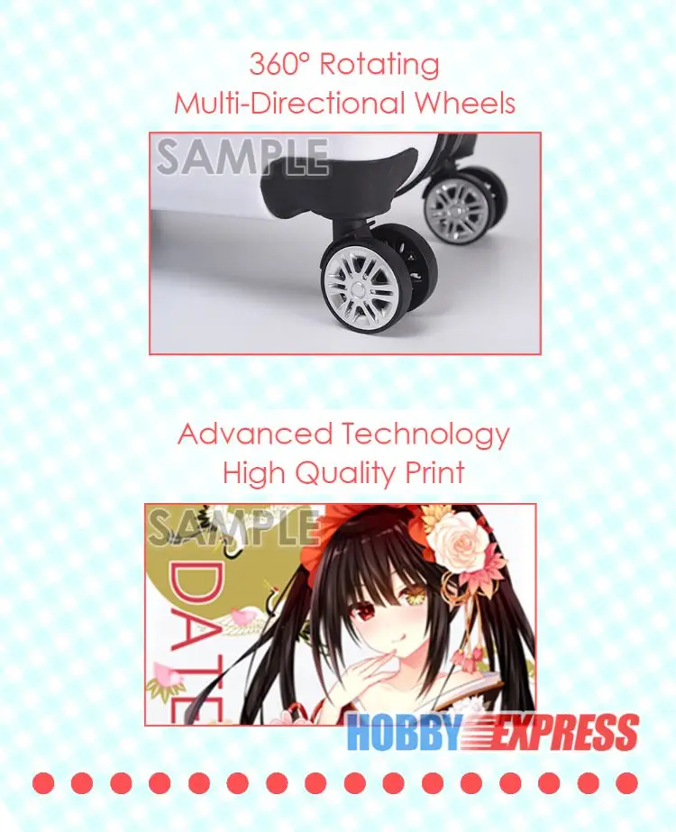Чехол для чемодана Hobby Express Твердый чехол на колесиках со встроенным замком и