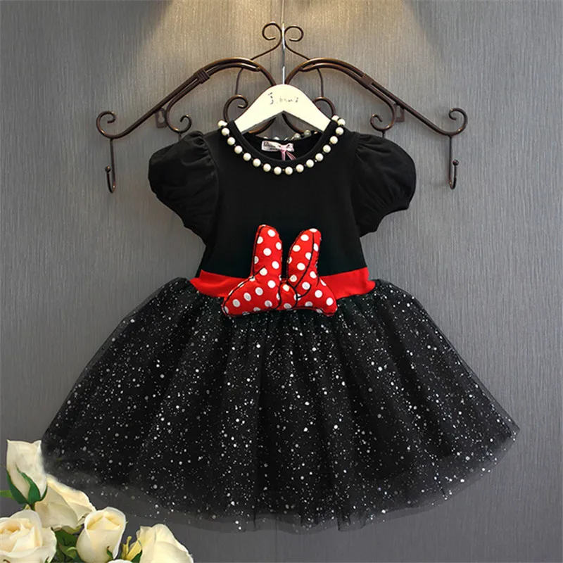 Cute Baby Girl Birthday Dress Cartoon Party Fancy Costume For Girls Sequins Tutu Children's Clothing 3-5 Years Christmas | Детская