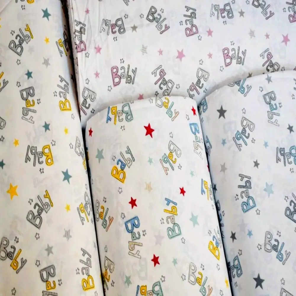 Baby Star Pattern Cotton Fabrics | Дом и сад