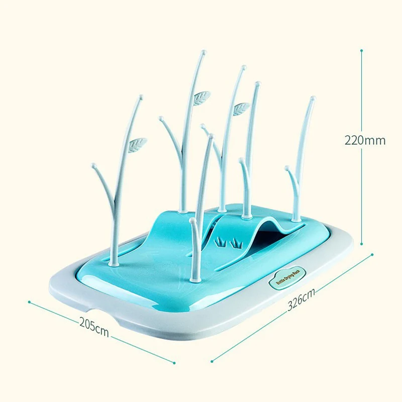 Полка для сушки детских бутылочек из полипропилена, Экологически чистая, для хранения, полка для сосок, держатель для чашки для кормления де... от AliExpress WW
