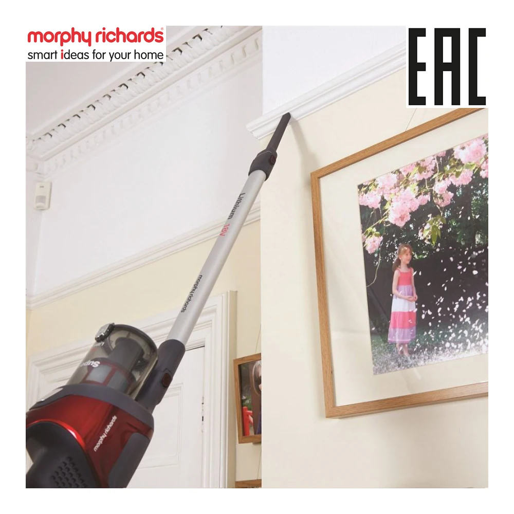 Morphy Richards 734005 мощный и легкий ручной беспроводной портативный пылесос 2 в 1 с