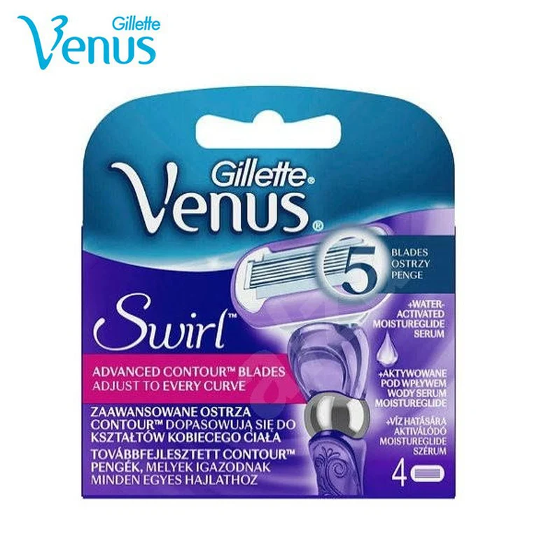 Сменные картриджи Venus Swirl 4 шт.|venus|venus cartridgesswirl |