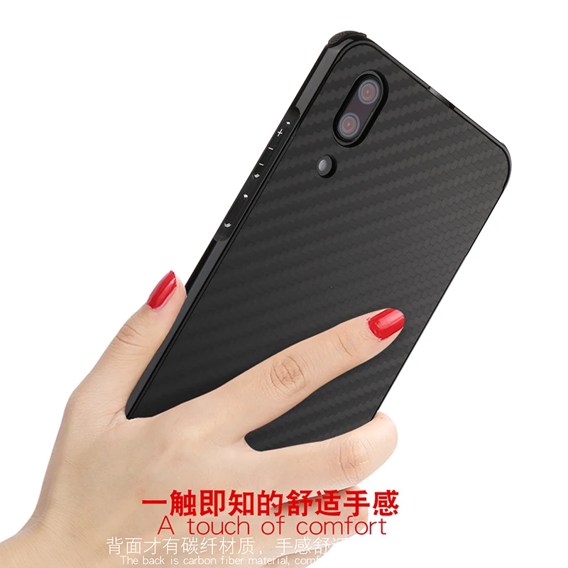 Роскошный металлический чехол для Huawei P20 Lite алюминиевая рамка и задняя крышка из
