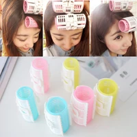 3pcsset korean version of woman plate hair set pear head curler big and small cylinder plastic hair roll hair accessories