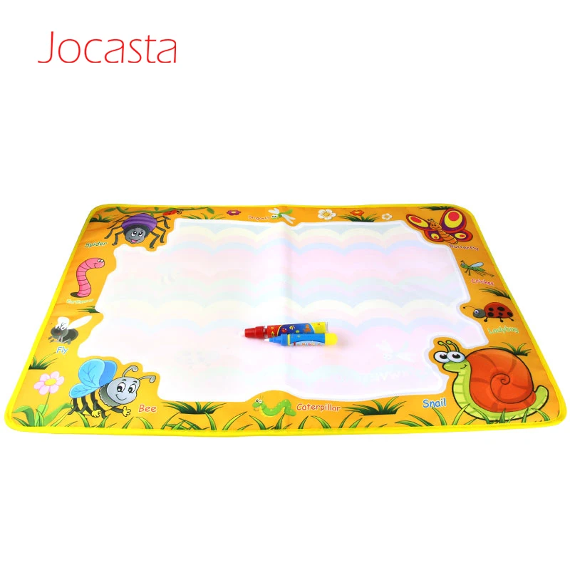 74x49 см волшебный коврик для рисования водой детский доска Обучающие Развивающие
