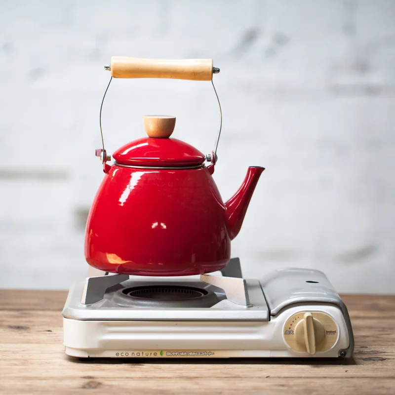 Японский ячменный чайник эмалированный утолщенный kungfu электромагнитная плита