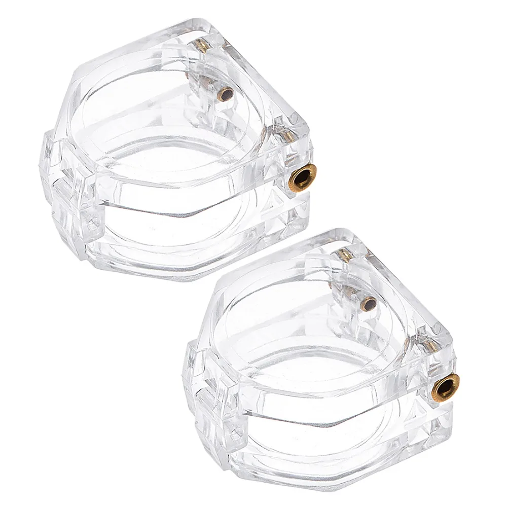 

UXCELL 2Pcs Switches Clear Plastic Switch Cover Protector For 22mm Diameter Push Button Switch To Round Push Button Switch