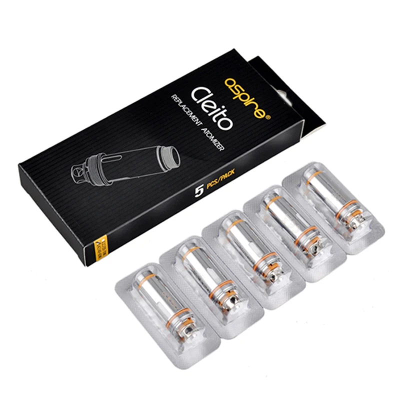 Aspire Cleito 0 27 Ом 40-55 Вт сменная катушка 5 шт. для атомайзера EXO | Электроника