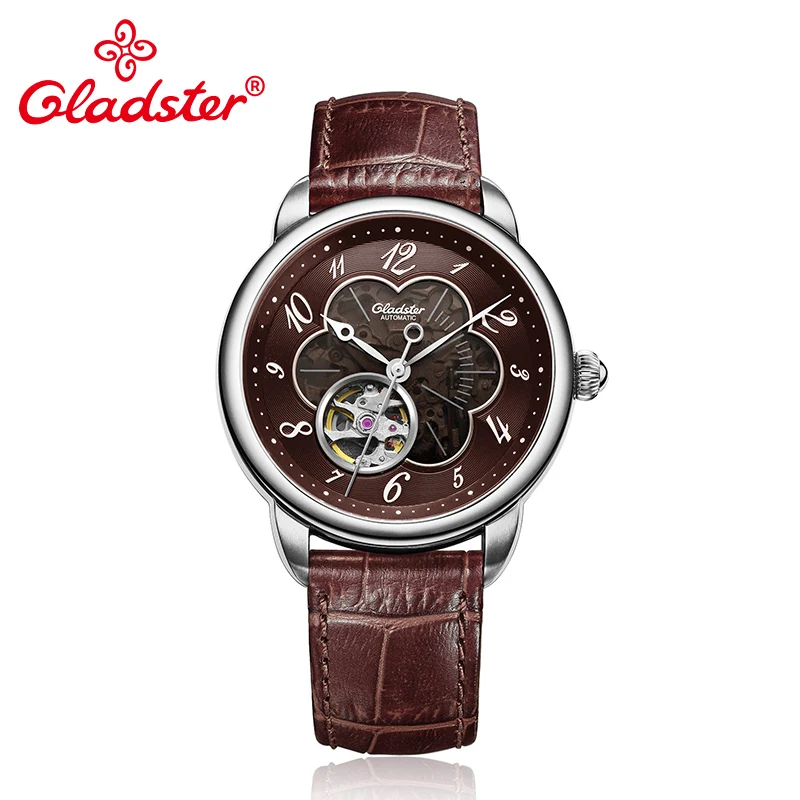 Мужские автоматические механические часы Gladster японские наручные MIYOTA 8N24 с