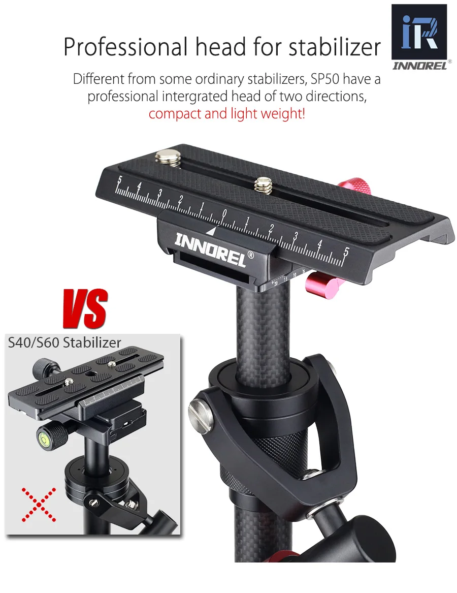 SP70 Ручной Стабилизатор камеры из углеродного волокна 3 кг медведь DSLR видео steadicam steadycam для Nikon Canon 5D2 5D3 sony VS S60