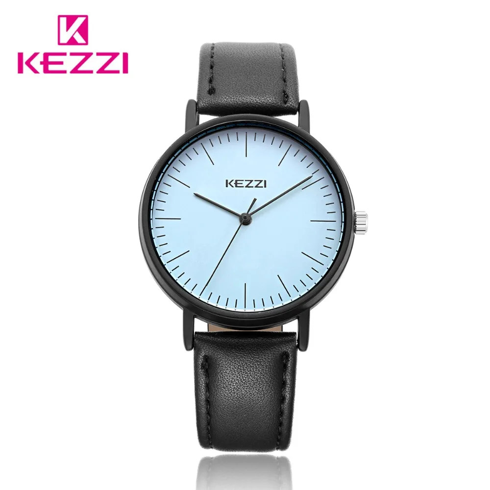 KEZZI Винтаж часы модные женские туфли Часы Reloj Mujer Dames horloges круглый студент