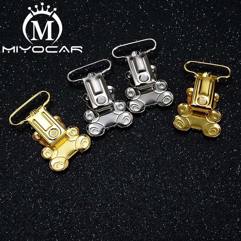 MIYOCAR уникальный предмет ручной работы блестящий медвежонок зажим для пустышки