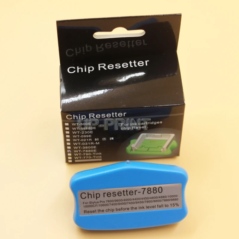 UP 1pc PRO 7880 9880 chip resetter compatible for For Epson pro 7880C 9880C 7800 9800 4880C 4880 4800 genuine ink cartridges | Компьютеры